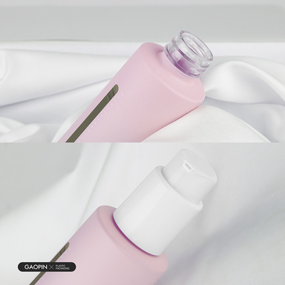 Chai lotion nhựa SGS có vòi bơm 120ml Frosted