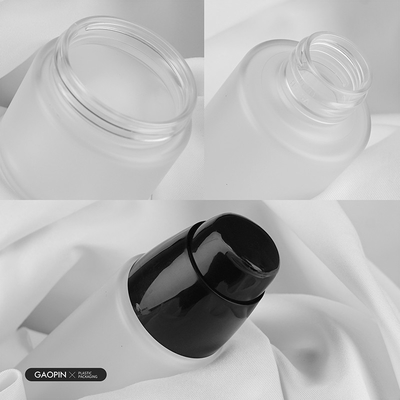 bán buôn 50/100 / 120ml sữa rửa mặt thân thiện với môi trường dành cho thú cưng màu trắng mỹ phẩm chai bơm nhựa