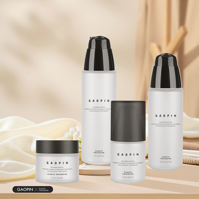 bán buôn 50/100 / 120ml sữa rửa mặt thân thiện với môi trường dành cho thú cưng màu trắng mỹ phẩm chai bơm nhựa