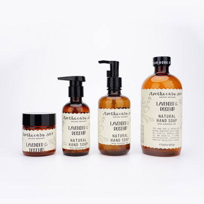 Chai nhựa mỹ phẩm Amber Skincare Bao bì 40ml 50ml 100ml 150ml 200ml 500ml
