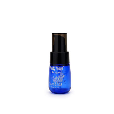 Chai bơm chăm sóc da bằng nhựa rỗng có thể tái chế 30ml 120ml Màu xanh lam