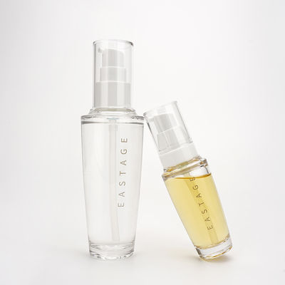 Chai đựng sữa dưỡng da bằng nhựa 30ml 120ml Bao bì mỹ phẩm có thể tái chế có độ trong suốt cao