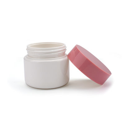 3 Oz 2 Oz 1 Oz Lọ đựng mỹ phẩm bằng nhựa / Hũ kem PET 30ml có nắp màu hồng