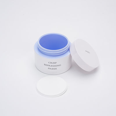 15g 20g Chai nhựa mỹ phẩm trắng rỗng Kem dưỡng da Lọ đựng mỹ phẩm Bao bì mỹ phẩm