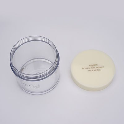 Lọ đựng mỹ phẩm bằng nhựa CE 300ml, Hộp đựng mỹ phẩm PET trong suốt thanh lịch