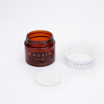 SGS Chai nhựa mỹ phẩm Amber 100ml Chai nước hoa hồng PET 80ml có bơm