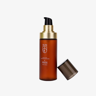 100ml Chai nhựa mỹ phẩm 120ml / Chai sữa rửa mặt với Hút mạnh KD vàng