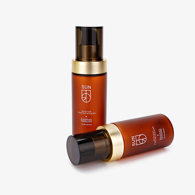 100ml Chai nhựa mỹ phẩm 120ml / Chai sữa rửa mặt với Hút mạnh KD vàng