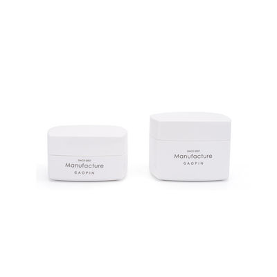 Hộp đựng kem dưỡng da vuông bằng nhựa 30g 50g cho bao bì kem chăm sóc cơ thể