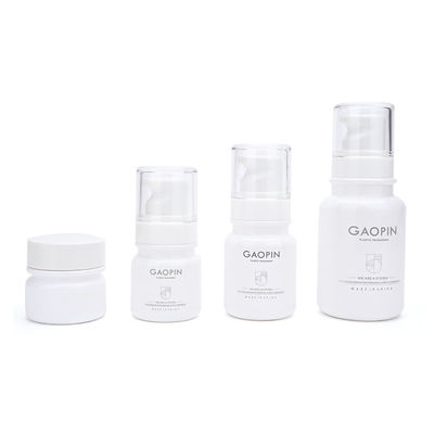 Tinh chất PETG trắng Chai nhựa mỹ phẩm 15ML 40ML 60ML 100ML Chai kem dưỡng da