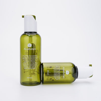 Bộ chai lọ nhựa màu xanh lá cây nhạt 50ml Bộ lọ và lọ mỹ phẩm PETG