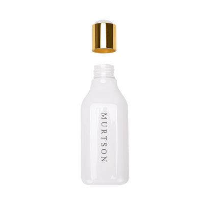 Chai dầu gội dành cho tóc 200ml 300ml, Chai màu trắng có nắp trên