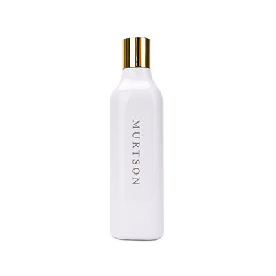 Chai dầu gội dành cho tóc 200ml 300ml, Chai màu trắng có nắp trên