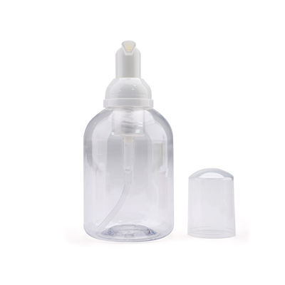 Mỹ phẩm Chai bơm bọt nhựa 200ml PET tròn được chấp nhận OEM