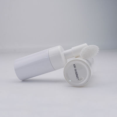 Chai bơm bọt PET 100ml tùy chỉnh với bàn chải silicone
