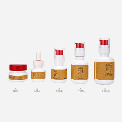 Tròn 150ml 250ml Bao bì Chai Kem Dưỡng Da PETG 60ml 100ml Mẫu Lọ Kem Miễn Phí