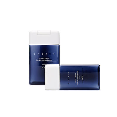 50ml - 250ml Chai dầu gội đầu bằng nhựa với hình dạng vuông bơm