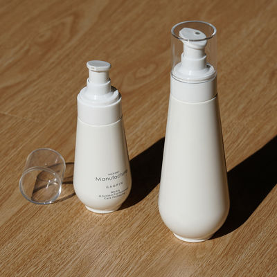 Mỹ phẩm 100ml Chai dưỡng da 150ml bằng nhựa Chai PETG trắng Kem dưỡng da Bộ chai