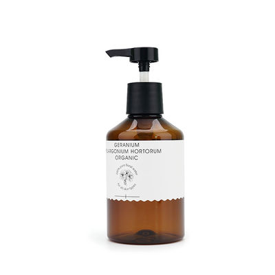Gaopin Chai nhựa màu hổ phách 500ml, Chai đựng dầu gội đầu rỗng 280ml