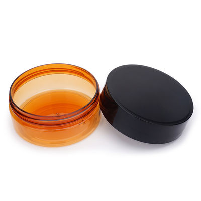 Lọ đựng mỹ phẩm bằng nhựa tròn 200ml Hộp đựng tóc có nắp đậy PE