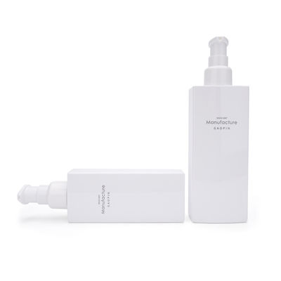 Hình vuông trắng 100ml 120ml 150ml Hộp đựng 200ml Chăm sóc da mặt Chai sữa dưỡng da bằng nhựa