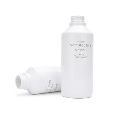 QS White PET Shampoo Chai 300ml 500ml Lotion Pump for Hair Conditioner