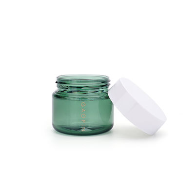 Chai bơm kem dưỡng da bằng nhựa màu trắng, Chai nhỏ giọt mỹ phẩm 30ml 50ml