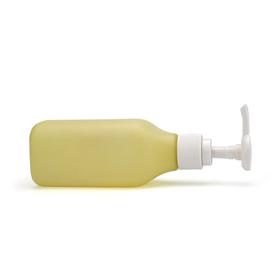 200ml Chai nhựa rỗng màu vàng Chai mỹ phẩm chăm sóc da Bao bì OEM được chấp nhận