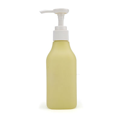 200ml Chai nhựa rỗng màu vàng Chai mỹ phẩm chăm sóc da Bao bì OEM được chấp nhận