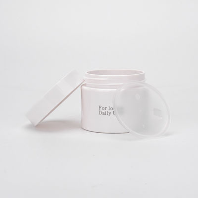 Chai mỹ phẩm nhựa OEM Bao bì lọ PET trắng 30ml 50ml 80ml 100ml