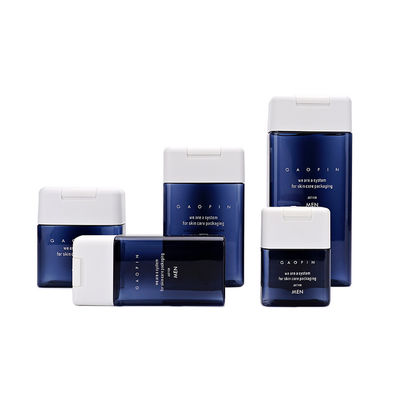 Chai dầu gội nhựa PETG vuông 100ml 50ml 150ml 250ml 370ml để tắm gội toàn thân