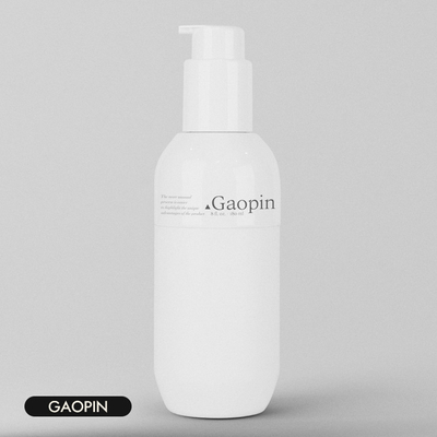 6.087oz Chai Dầu Gội Bằng Nhựa Vỏ Nhôm Dập Nóng